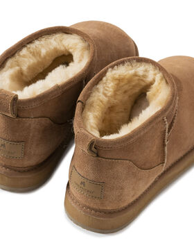 Kim Sheepskin Boot In Chestnut, 3 of 3