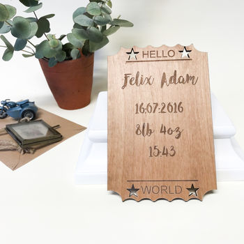 Personalised New Baby Gift Card, 11 of 12