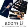 Christmas Gift Of Ladies Personalised Makeup Brushes In An Elegant Box, thumbnail 5 of 9