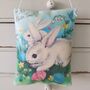 Vintage Style Easter Bunny Lavender Sachet Gift Decoration, thumbnail 1 of 7