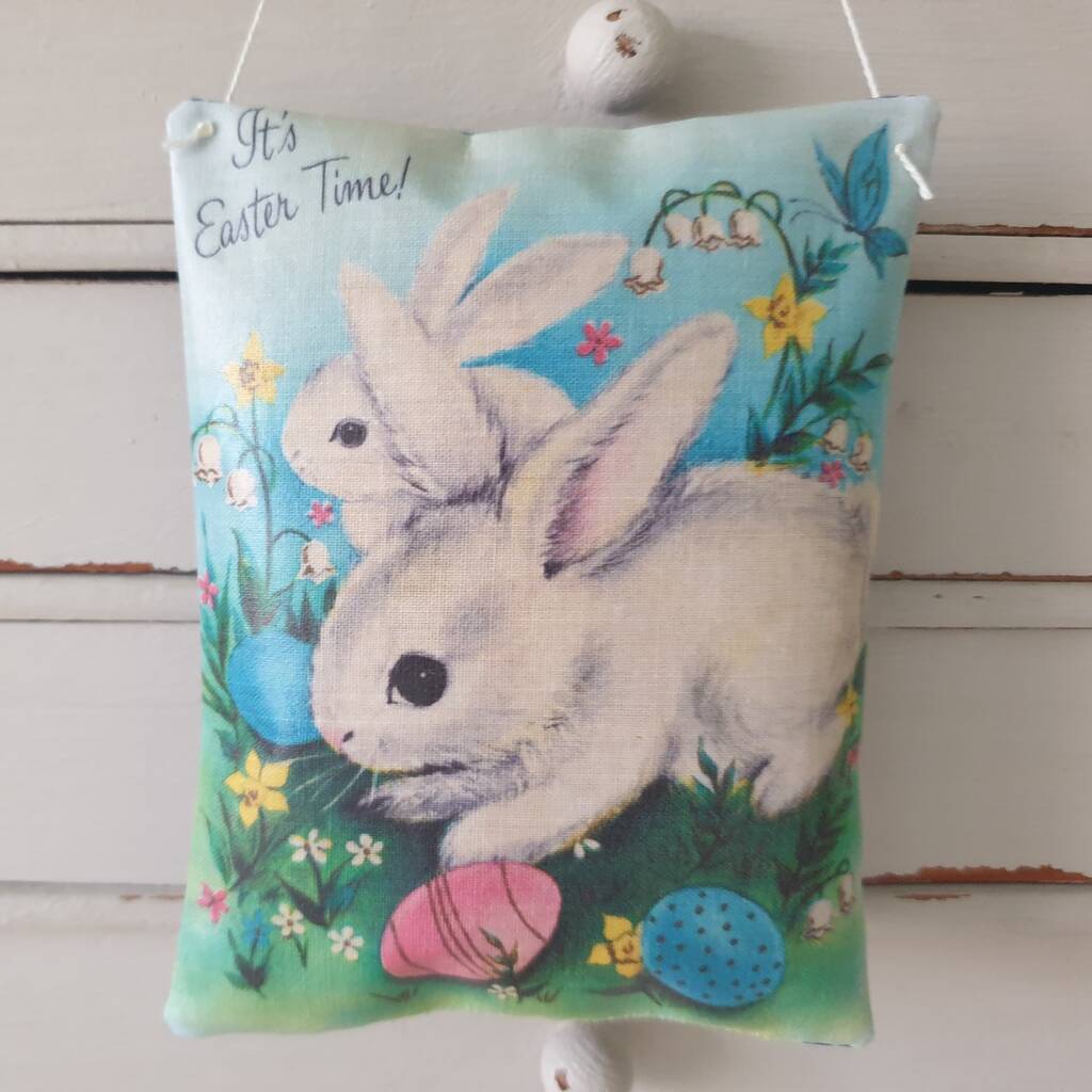 Vintage Style Easter Bunny Lavender Sachet Gift Decoration, 1 of 7