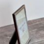 Beltrami Silver Plated Plain Raised Border Photo Frame, thumbnail 3 of 3
