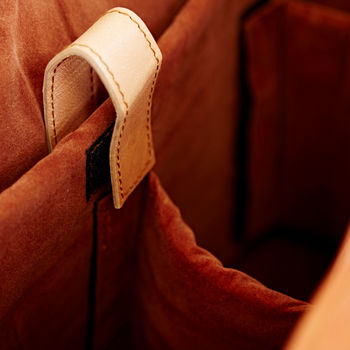 Personalised Leather Camera Bag, 9 of 12