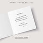Personalised Daughter Birthday Review Card Funny Card From Auntie Or Uncle, thumbnail 4 of 4