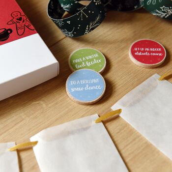Personalised Christmas Craft Ideas Advent Calendar, 10 of 12
