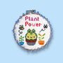 Plant Power Cross Stitch Kit, thumbnail 1 of 9