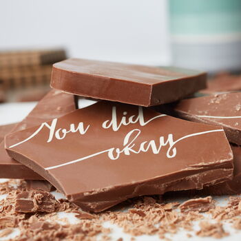 'You Did Okay' Chocolate Bar, 2 of 6