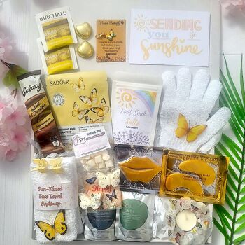 Sending Butterfly Sunshine | Birthday Pamper Hamper, 4 of 12