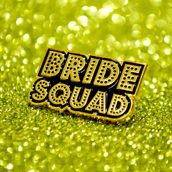 Bride Squad Bachelorette~Hen Party Enamel Lapel Pins, 5 of 11