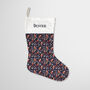 Personalised Dog English Foxhound Christmas Stocking, thumbnail 1 of 4
