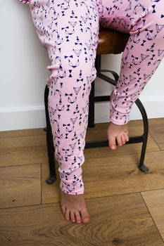 Kids Harem Style Trouser Children's Leggings In Pink, 8 of 9