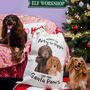 Personalised Dog Christmas Present Sack, thumbnail 1 of 12