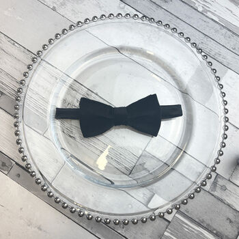 Plush Velvet Bow Tie, 4 of 10