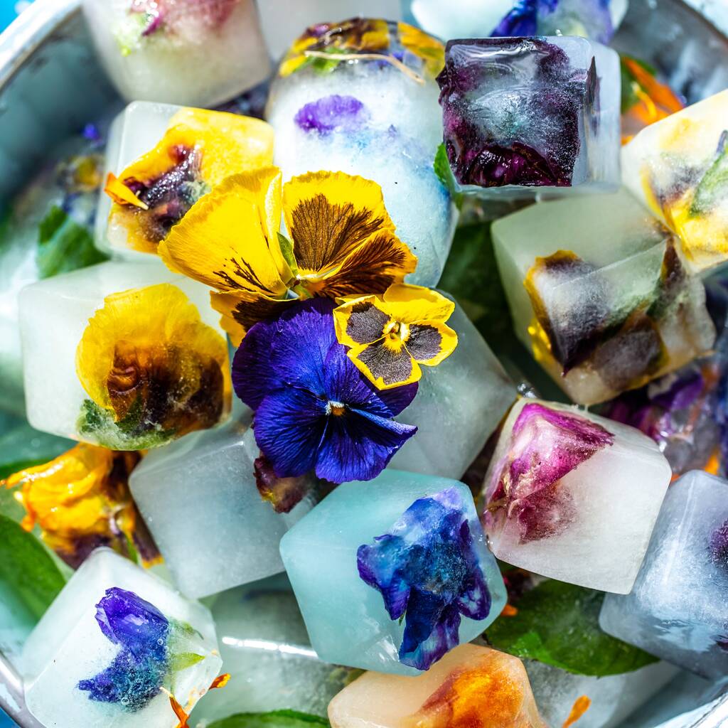 Edible Freeze Dried Pansy Flowers Large By Polly's Petals