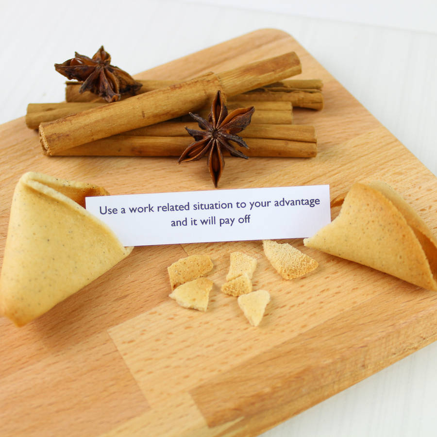 Traditional Fortune Cookie Advent Calendar Alternative By Cracking