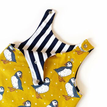 Puffin Organic Dungarees, 2 of 3