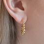 Contemporary Bubble 30mm Hoops, thumbnail 1 of 5