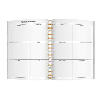 Personalised Flamingo Combined Diary And Notebook, 8 of 11