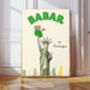 Babar New York Art Nursery Art Print, thumbnail 1 of 3