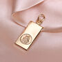 9ct Gold Modern Saint Christopher Pendant, thumbnail 1 of 5