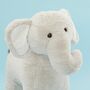 Personalised Grey Elephant Rocker Toy, thumbnail 2 of 3