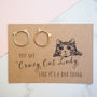 'Crazy Cat Lady' Ring, thumbnail 1 of 2