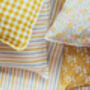 Yellow Gingham Pillowcase, thumbnail 9 of 9