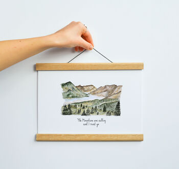 Mountains Calling Art Print, 3 of 3