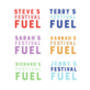 Personalised Festival Fuel Enamel Mug, thumbnail 3 of 3