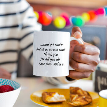 Personalised 'If … Can't Fix It, No One Can!' Mug, 4 of 7