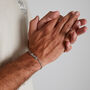 Personalised Unisex Name Chain Bracelet, thumbnail 4 of 9