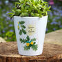 Personalised Oak Tree Flower Pot Gift For Engagement, Wedding, Anniversary Or Valentine's Day, thumbnail 1 of 4
