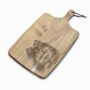 Personalised German Spitz Engraved Acacia Serving Board, thumbnail 5 of 10