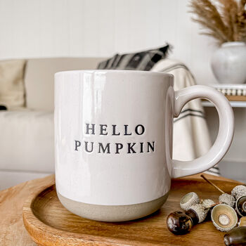 Hello Pumpkin Stoneware Mug, 2 of 5