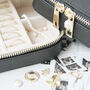 Talisman Charm Leather Travel Jewellery Box, thumbnail 2 of 11