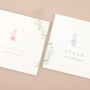 Personalised Handmade 'Blue Initial' Birthday Card, thumbnail 2 of 3