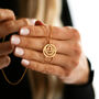 Zodiac Necklace In Sterling Silver, 24ct Gold Vermeil, thumbnail 2 of 12