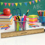 Personalised 30cm Oak Veneer Ruler Bookmark Gift, thumbnail 1 of 5