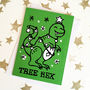 Funny Christmas Cards Packs Dinosaur Pun Five Of 10, thumbnail 2 of 2