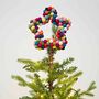 Felt Multicoloured Star Tree Topper, thumbnail 1 of 3