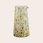 Stunning Colourful Glass Table Jug In Yellow, thumbnail 1 of 2