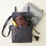 Fair Trade Eco Zip Felt Document Pouch Laptop Sleeve, thumbnail 5 of 10