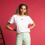 Enjoy The Sweet Stuff Strawberry Organic Cotton T Shirt, thumbnail 8 of 9