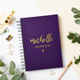 Personalised Luxe Script Name Notebook, thumbnail 9 of 9