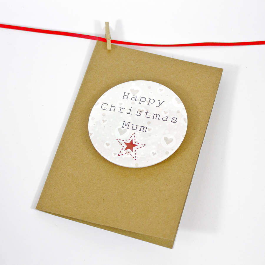 Personalised Christmas Star Card By bedcrumb