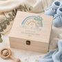 Personalised Baby Boy Keepsake Box, thumbnail 2 of 4