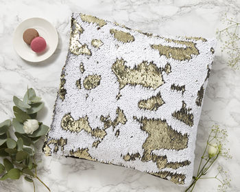 Sequin Cushion, 3 of 3