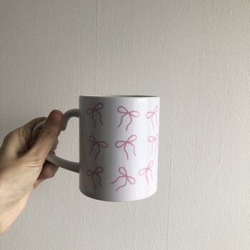 Pink Bow Mug, 3 of 4