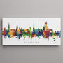 Worcester Skyline Cityscape Art Print, thumbnail 2 of 12