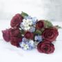 Red Coloured Artificial Rose Bunch, thumbnail 10 of 12